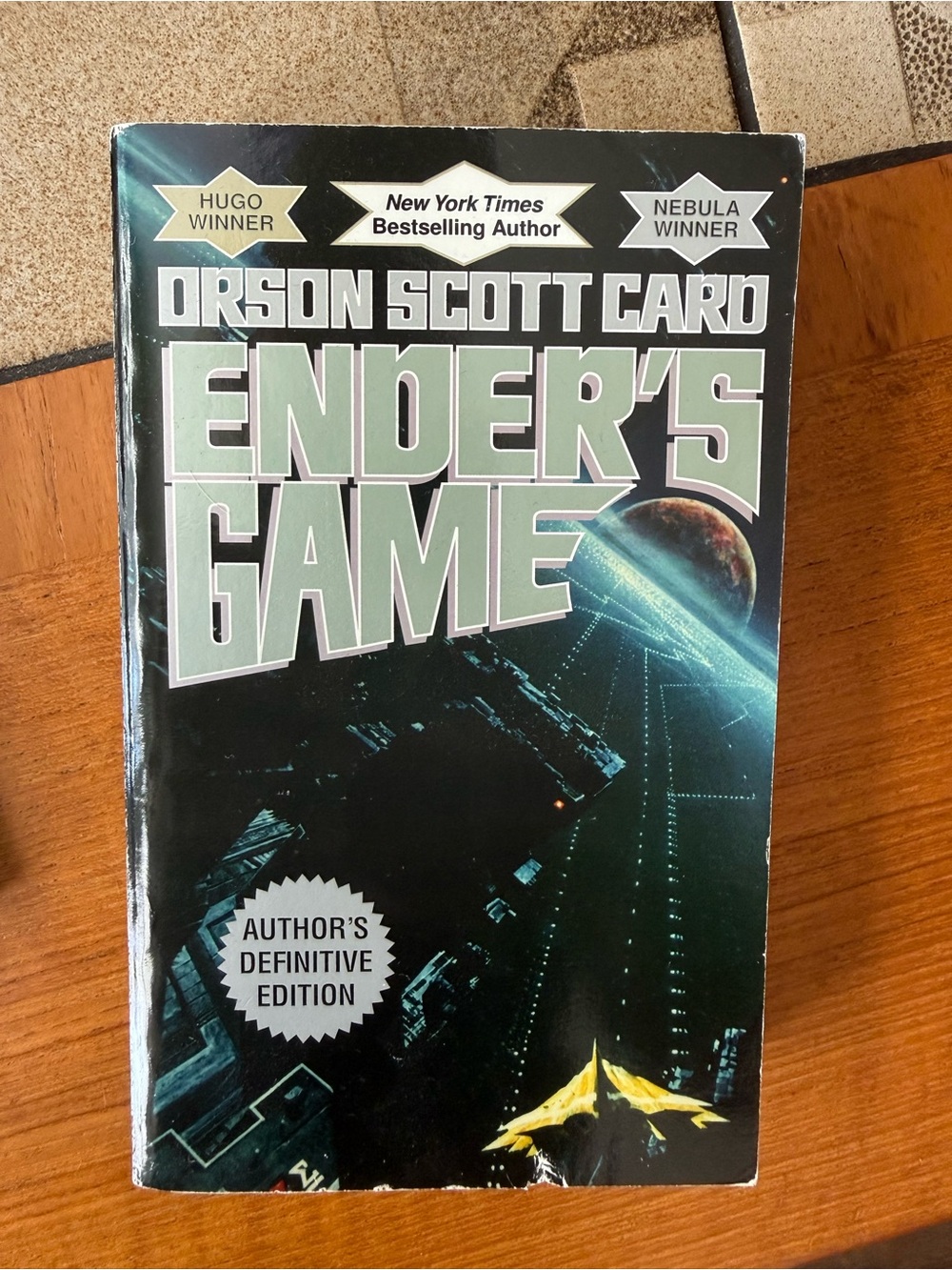 Collectible vintage Ender's Game Paperback - Author’s Definitive Edition